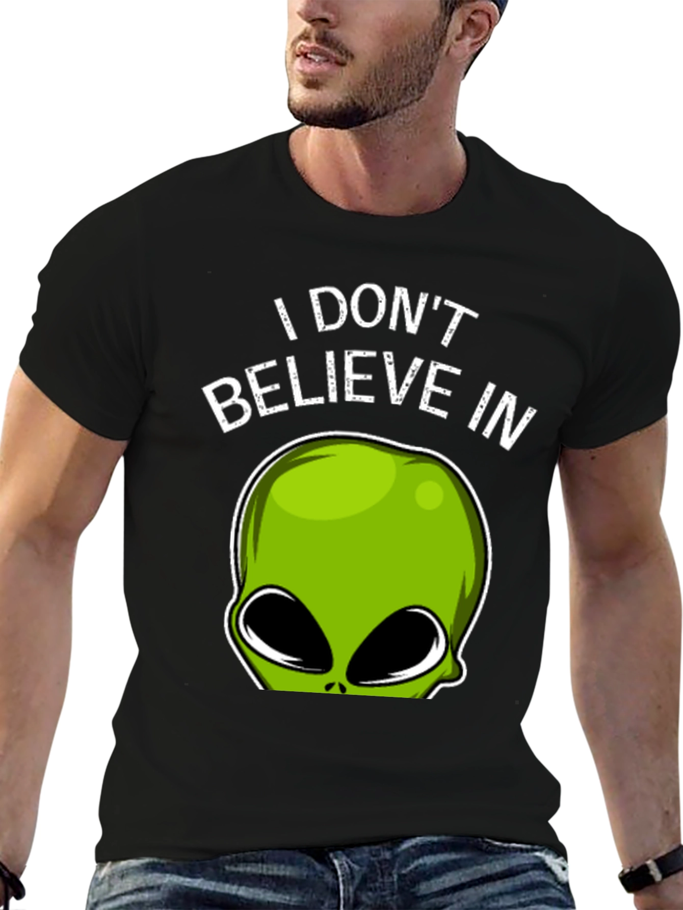 Alien Believer T-Shirt - Funny Graphic Tee