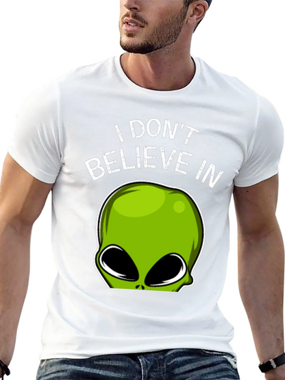 Alien Believer T-Shirt - Funny Graphic Tee