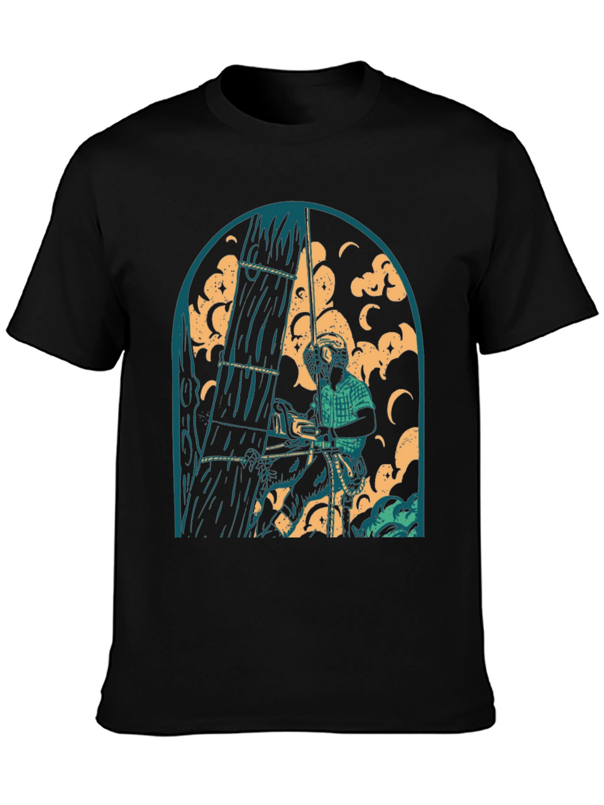Arborist Tree Climber Graphic Tee