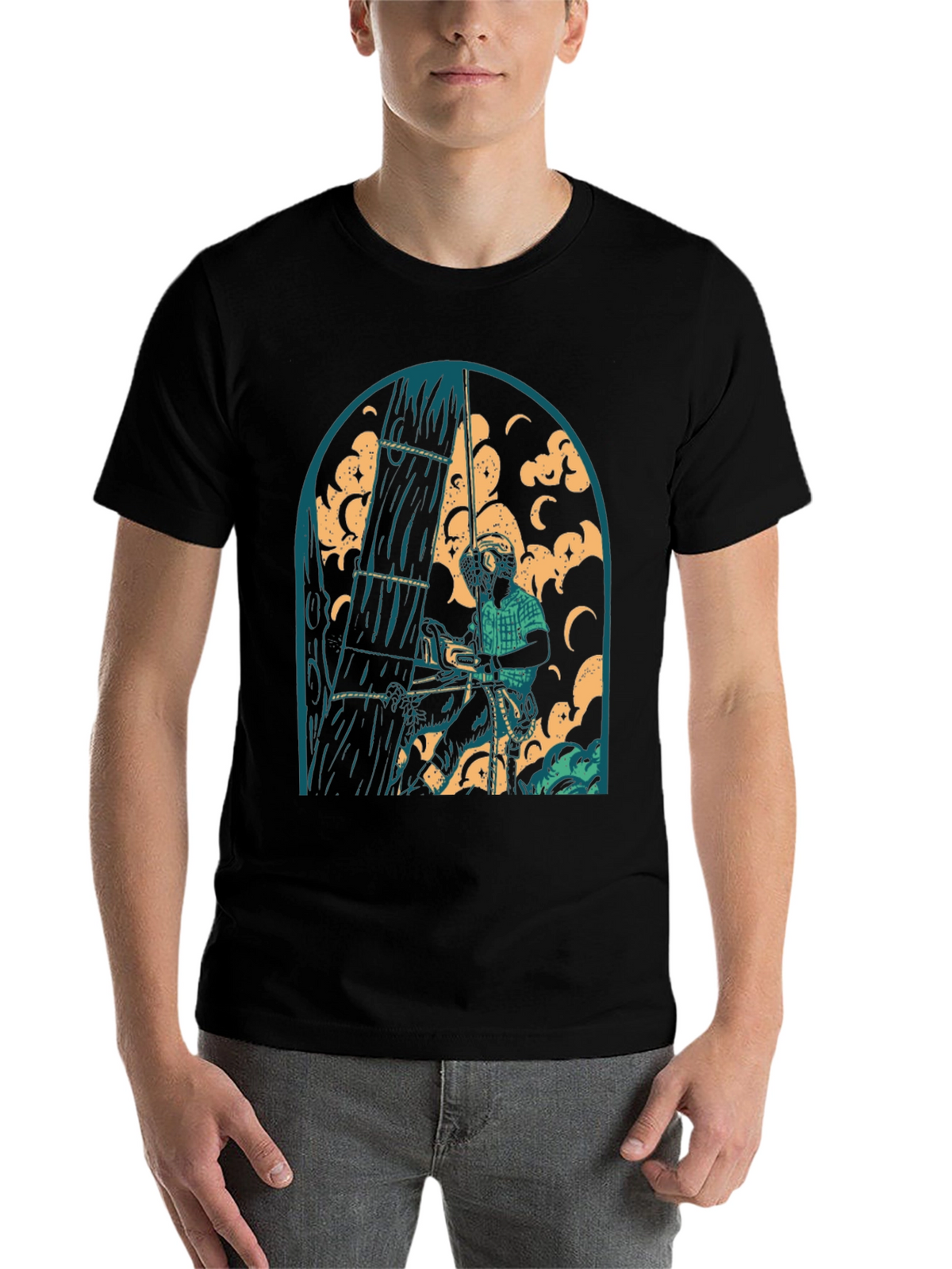 Arborist Tree Climber Graphic Tee