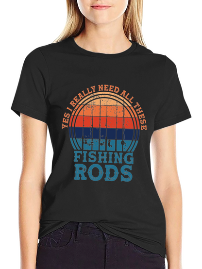 Fishing Rods T-Shirt - Fisherman Gift
