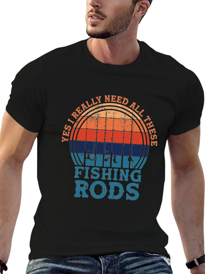 Fishing Rods T-Shirt - Fisherman Gift