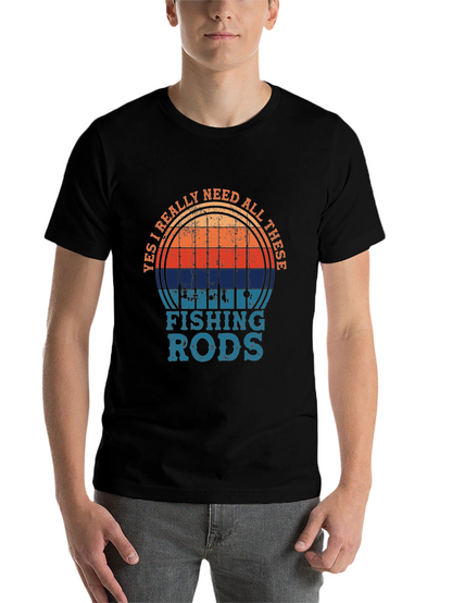 Fishing Rods T-Shirt - Fisherman Gift