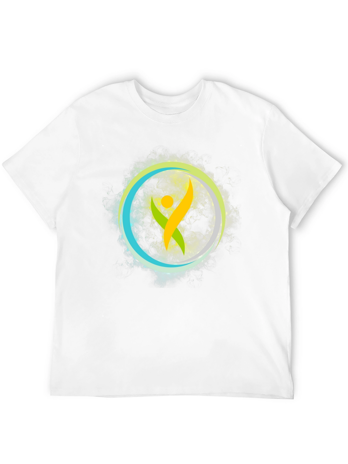 Vibrant Symbol Graphic Tee - Soft Cotton Comfort