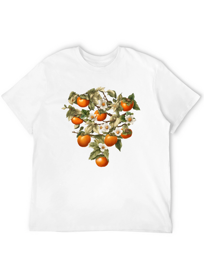 Botanical Persimmon Tree Graphic Tee