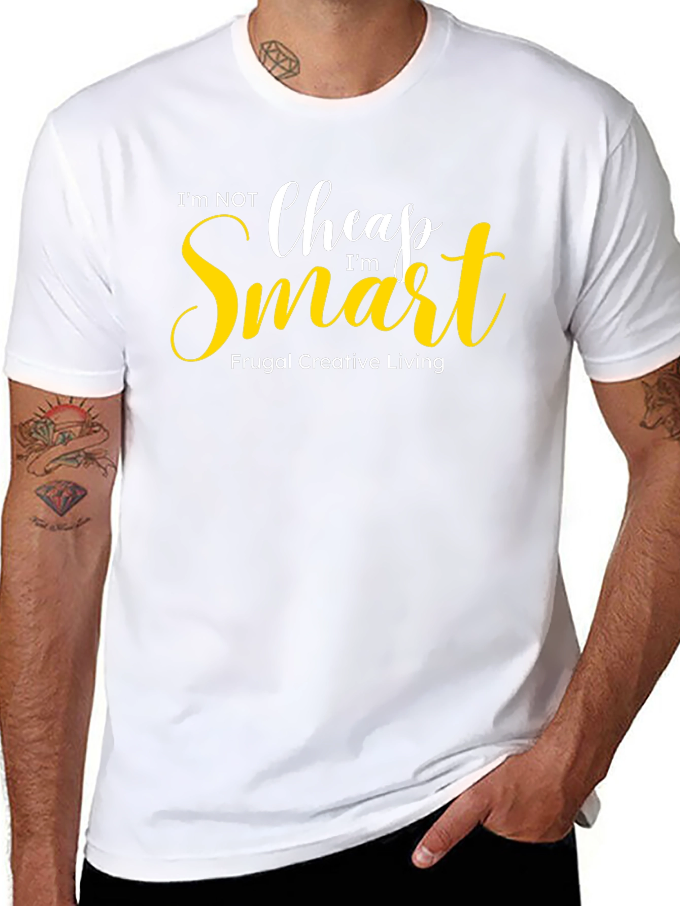 Im Not Cheap Im Smart Graphic Tee
