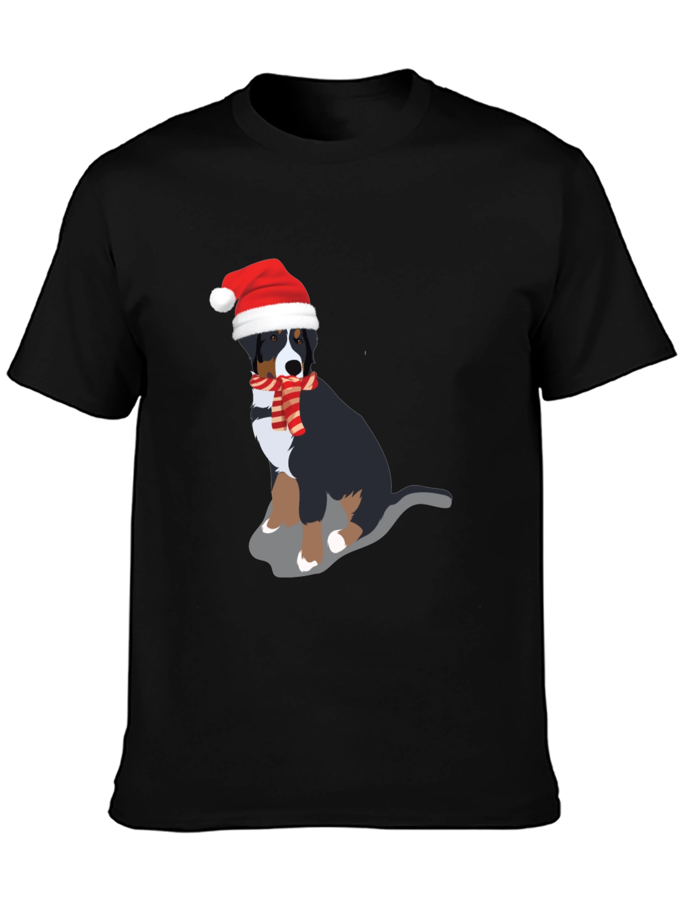 Festive Dog Graphic Tee