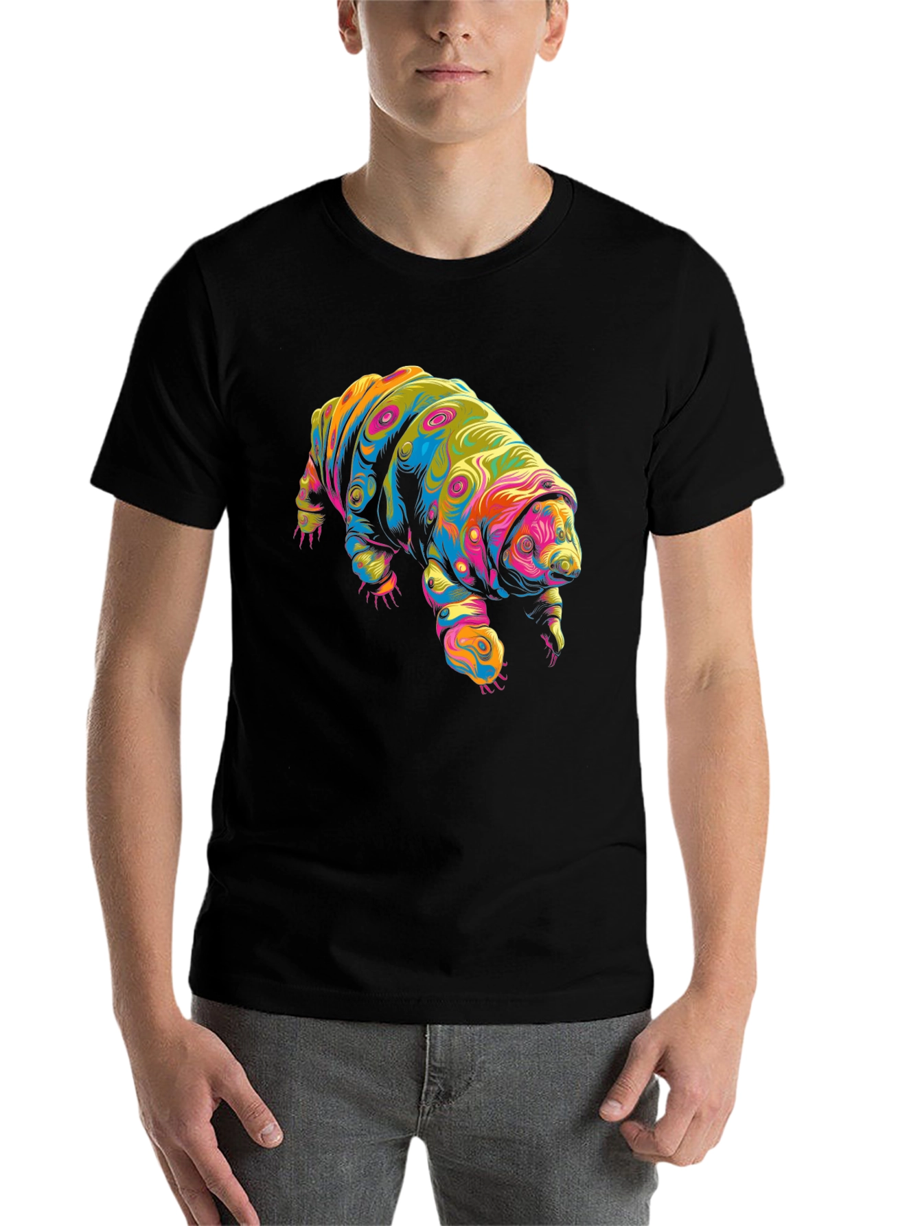 Psychedelic Tardigrade Graphic T-Shirt