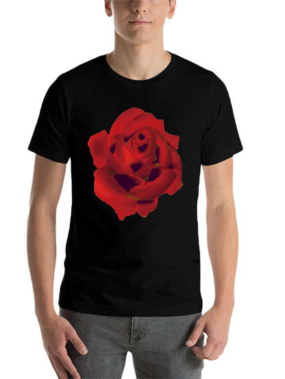 Black Rose Graphic T-Shirt