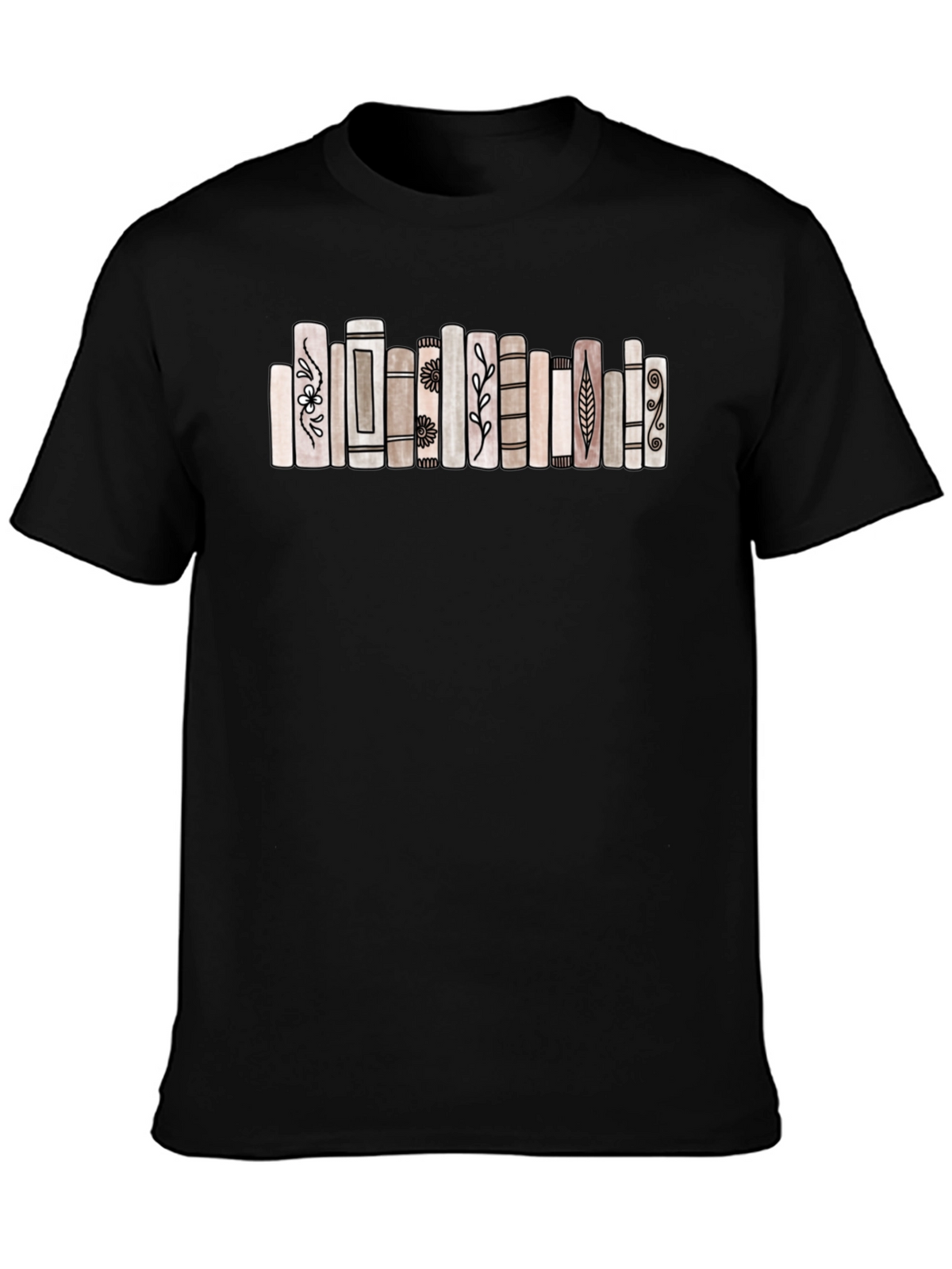 Book Stack Graphic Tee - Stylish & Unique