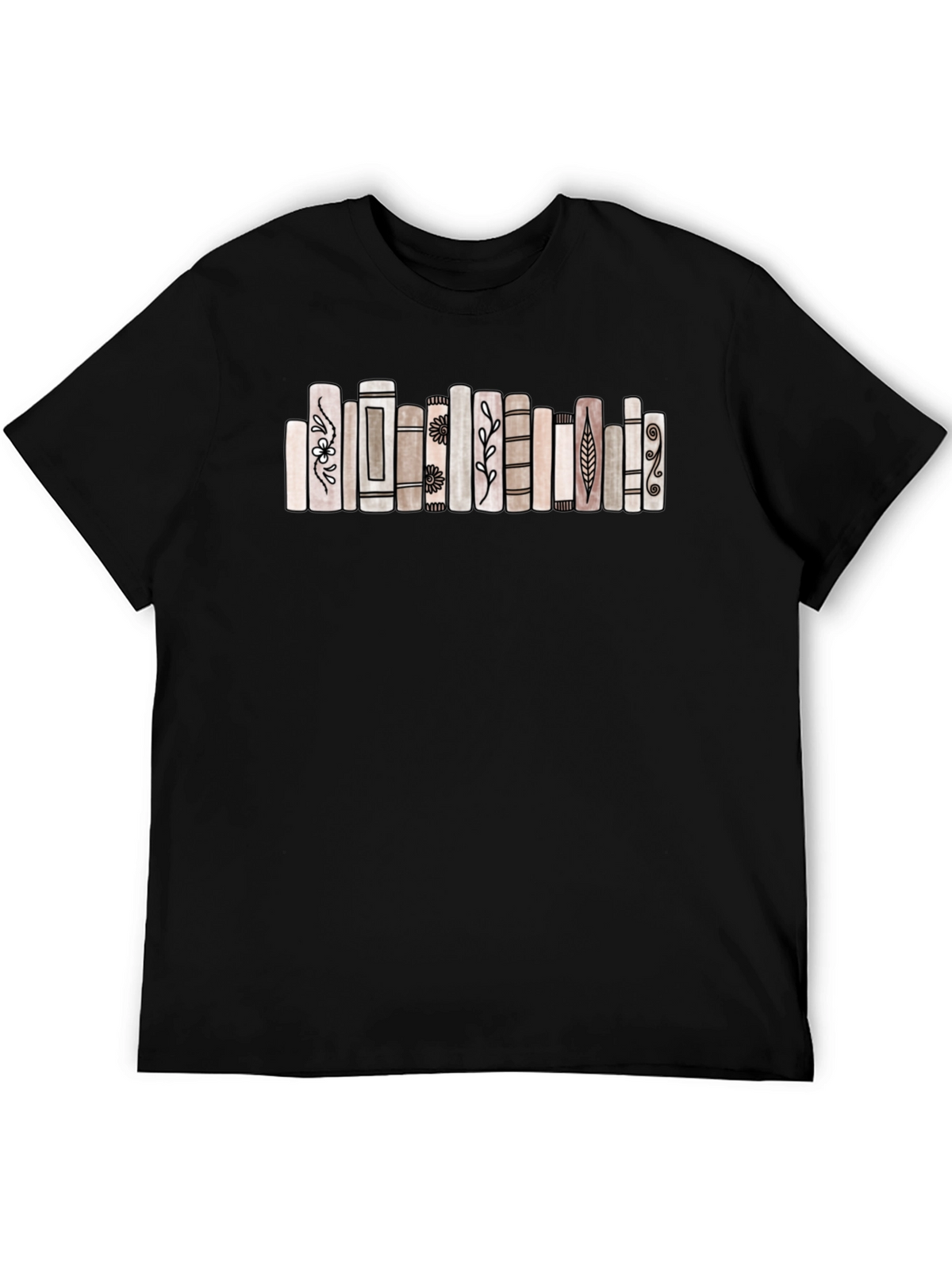 Book Stack Graphic Tee - Stylish & Unique