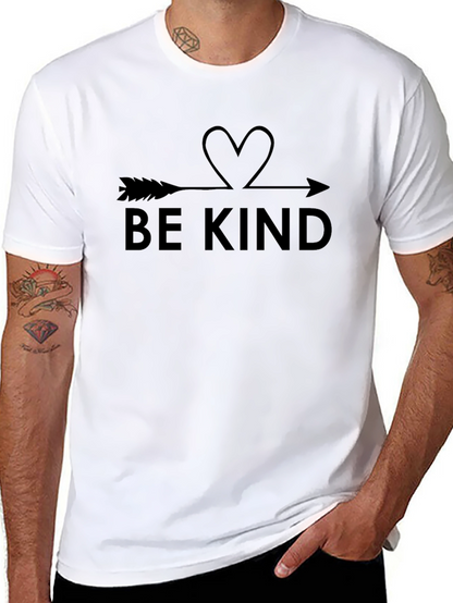 Be Kind Arrow Heart Black T-Shirt
