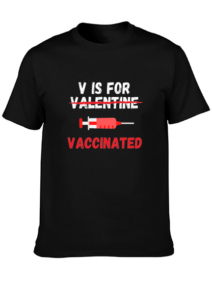 Vaccinated Valentines Day T-Shirt