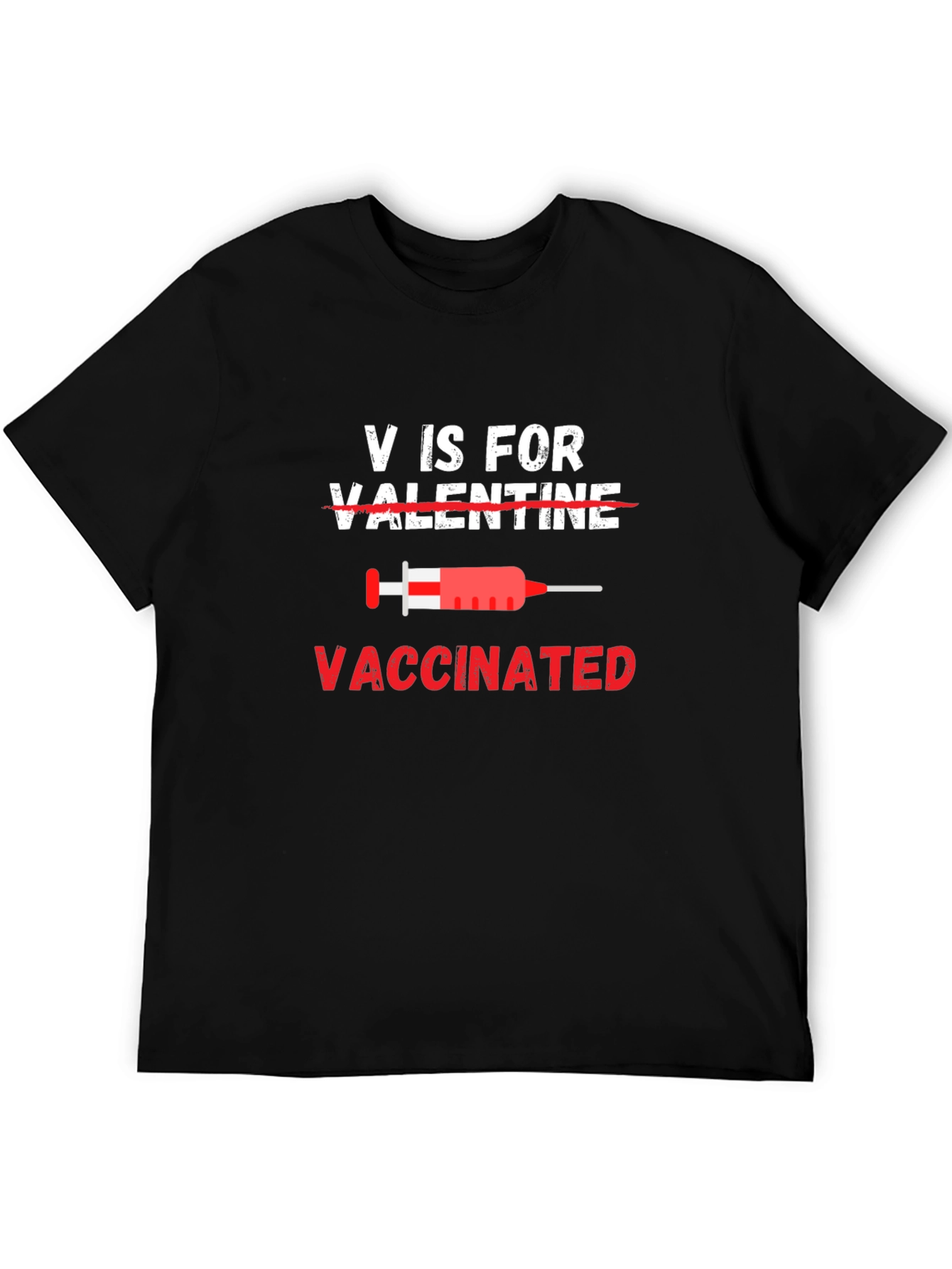Vaccinated Valentines Day T-Shirt