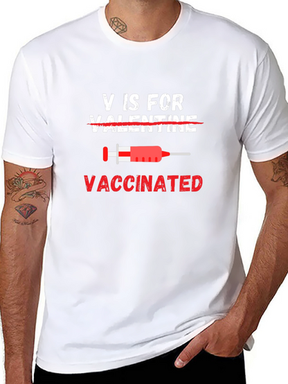 Vaccinated Valentines Day T-Shirt