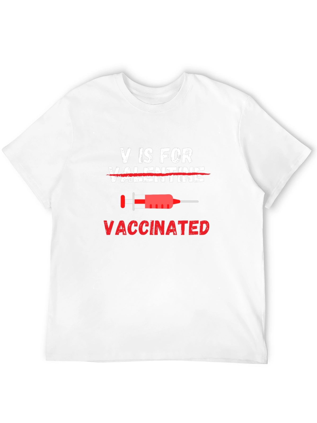 Vaccinated Valentines Day T-Shirt