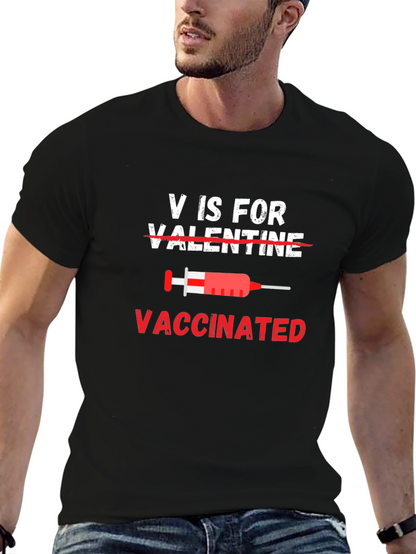 Vaccinated Valentines Day T-Shirt