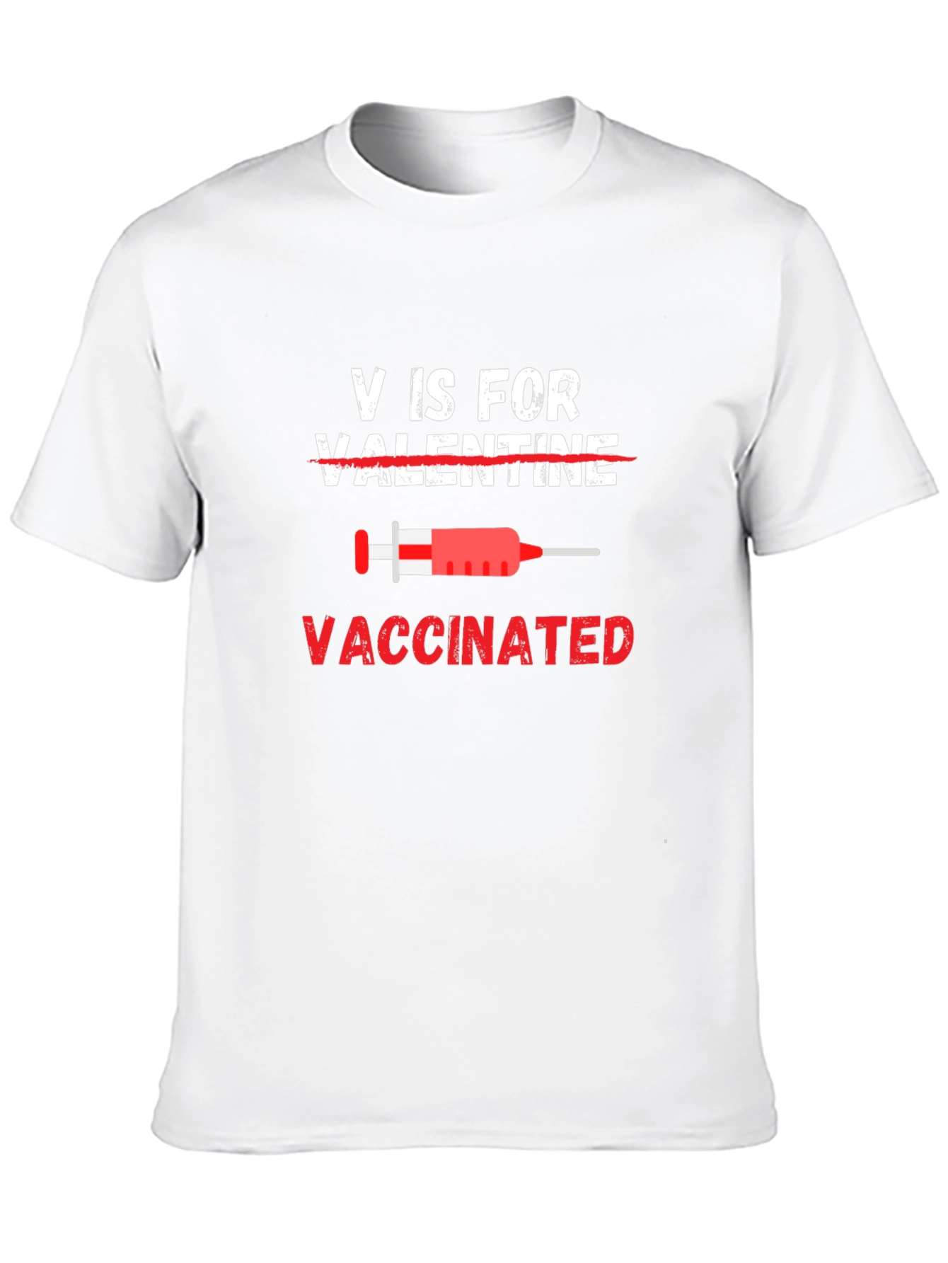 Vaccinated Valentines Day T-Shirt