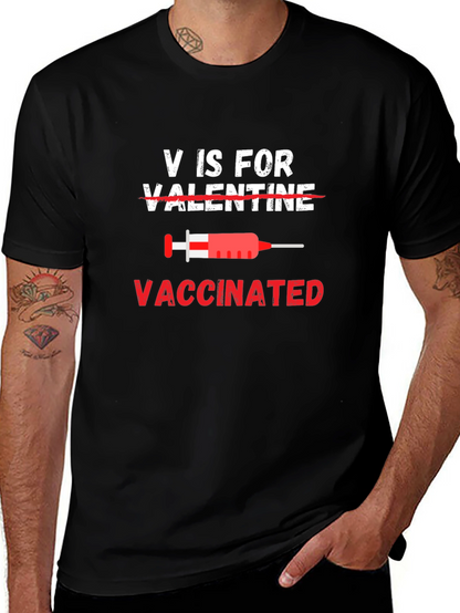 Vaccinated Valentines Day T-Shirt