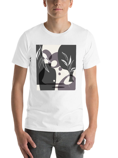 Abstract Art Black T-Shirt