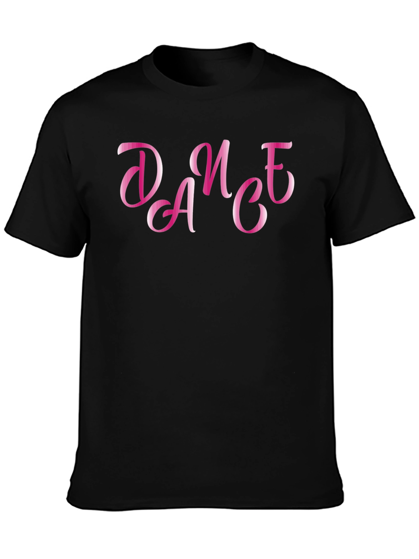 Dance Graphic Tee - Stylish Black T-Shirt