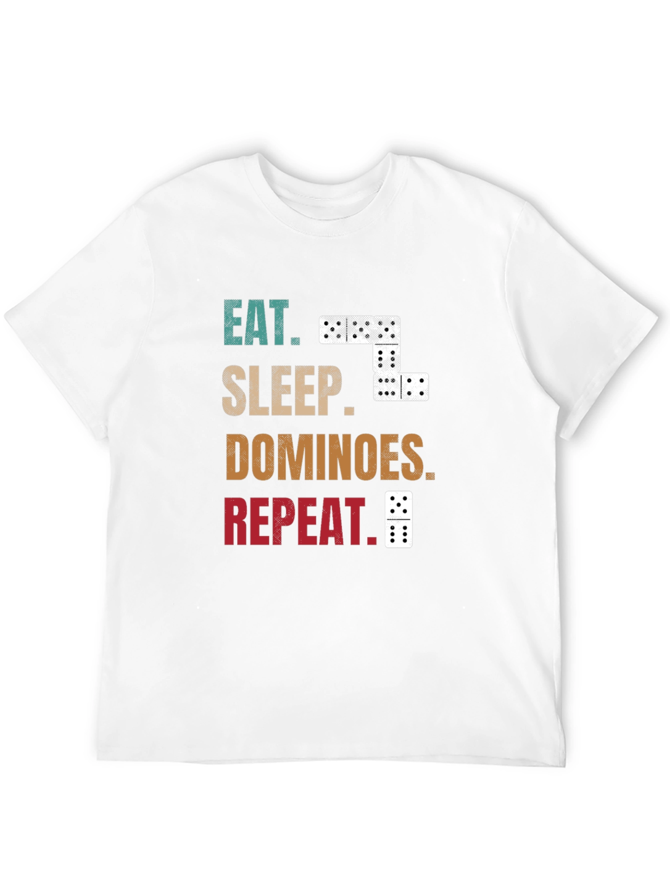 Eat Sleep Dominoes Repeat T-Shirt