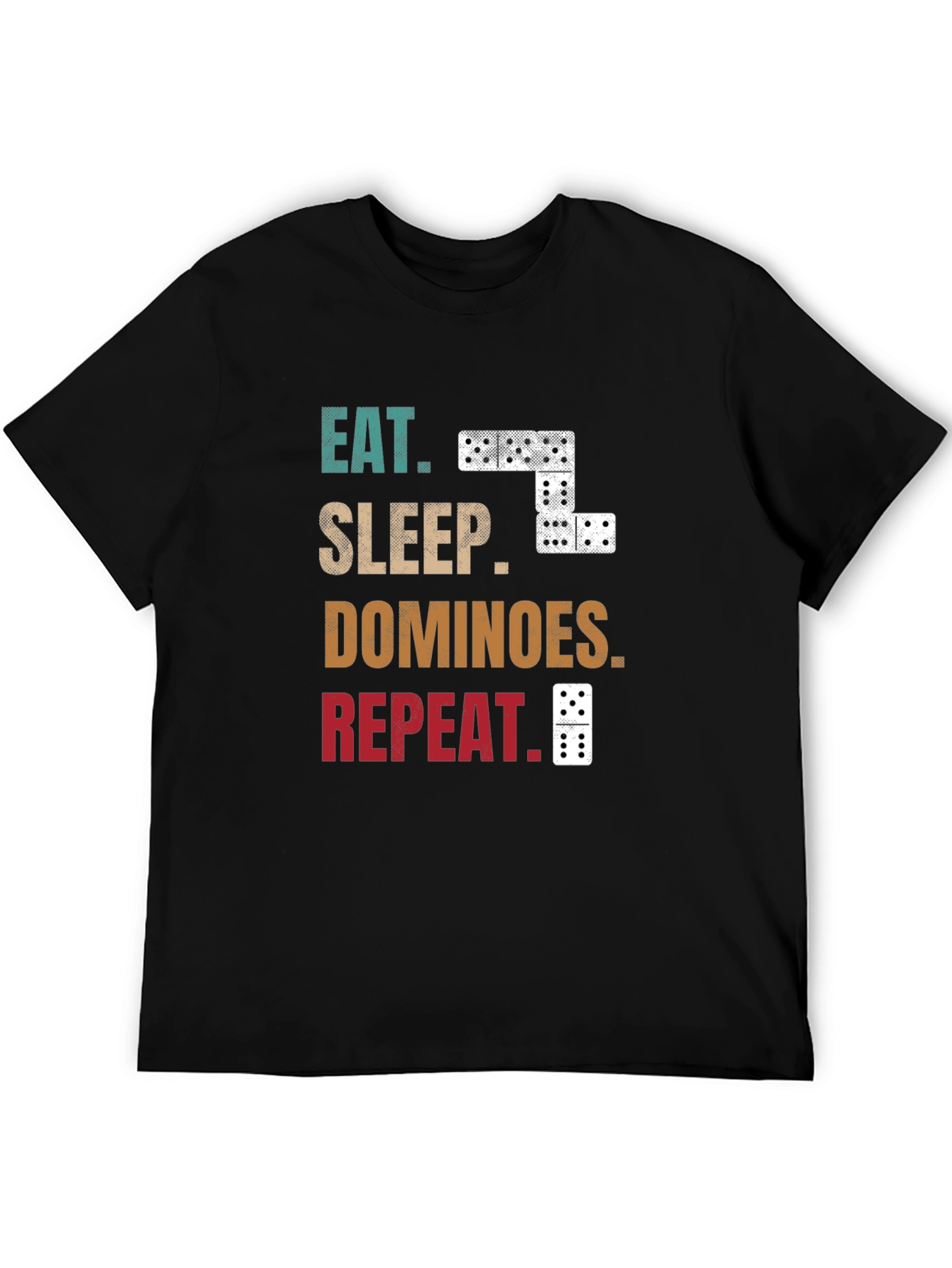 Eat Sleep Dominoes Repeat T-Shirt