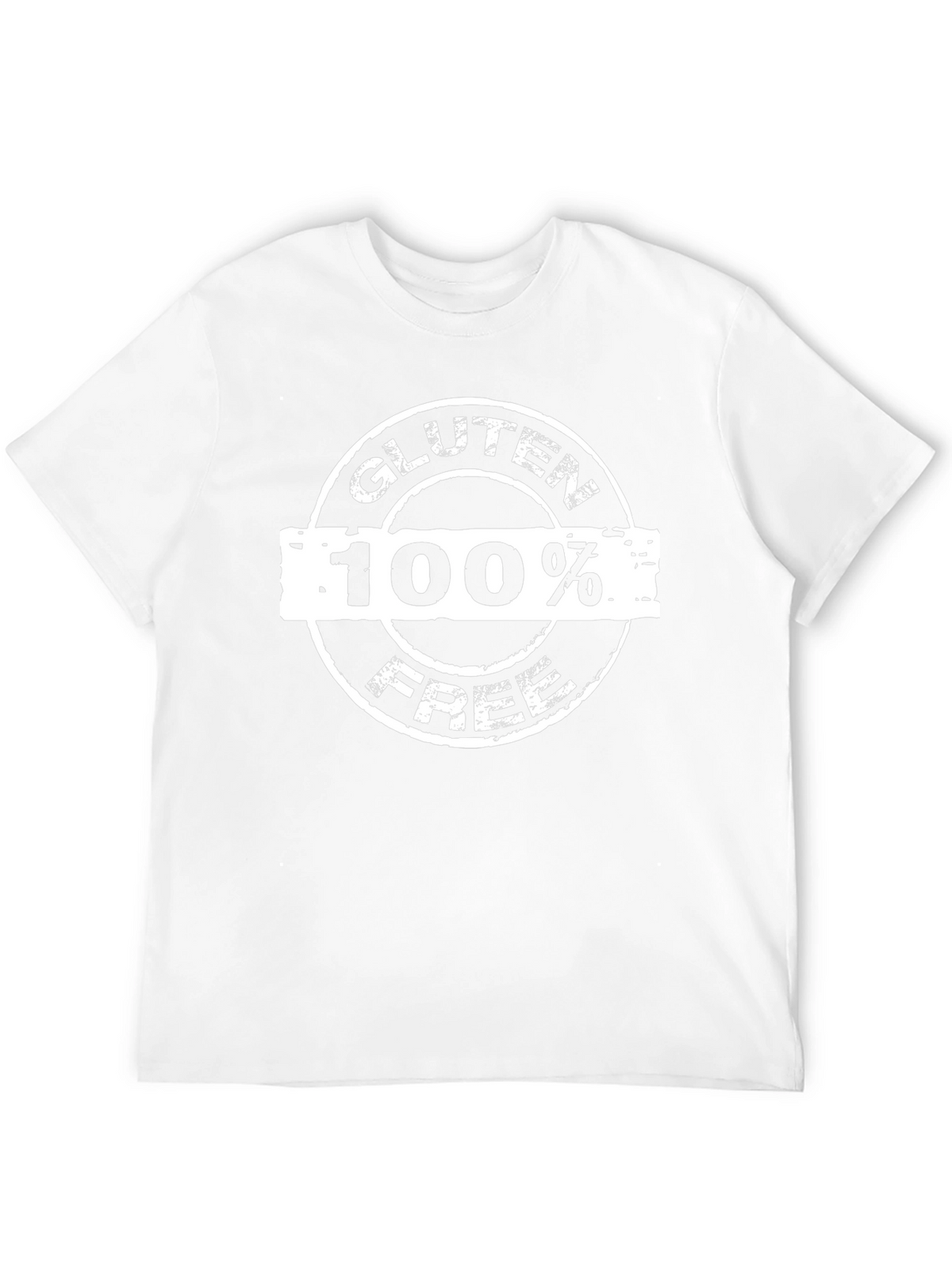Gluten Free 100% T-Shirt - Black Graphic Tee