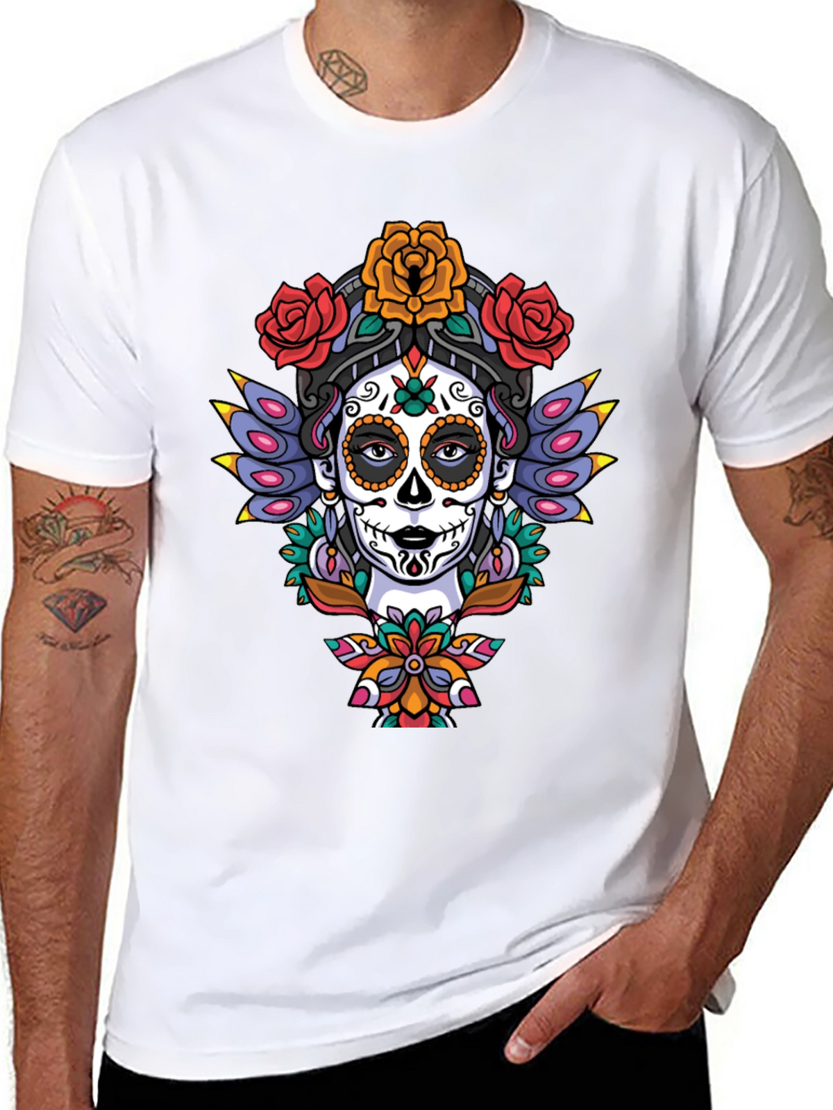 Day of the Dead Sugar Skull T-Shirt