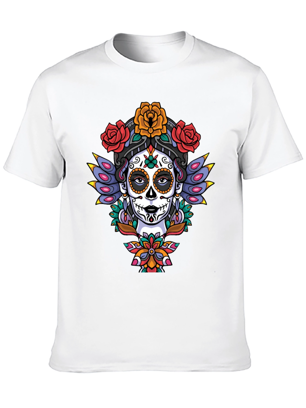 Day of the Dead Sugar Skull T-Shirt