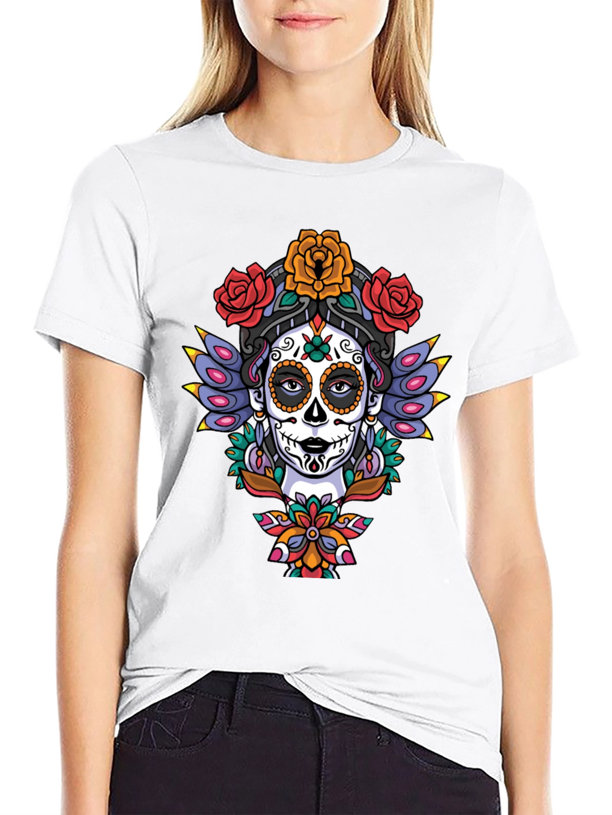 Day of the Dead Sugar Skull T-Shirt