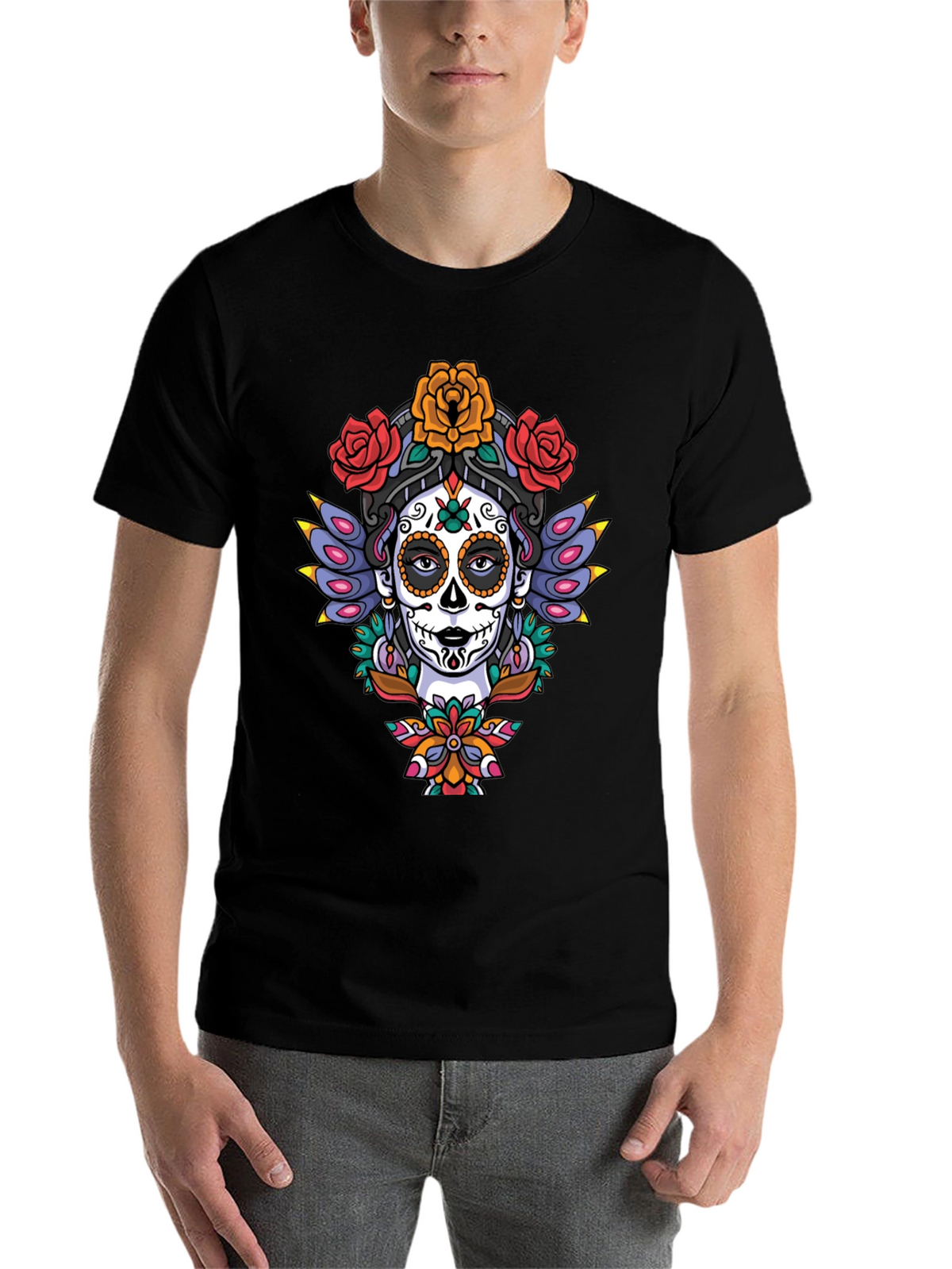 Day of the Dead Sugar Skull T-Shirt