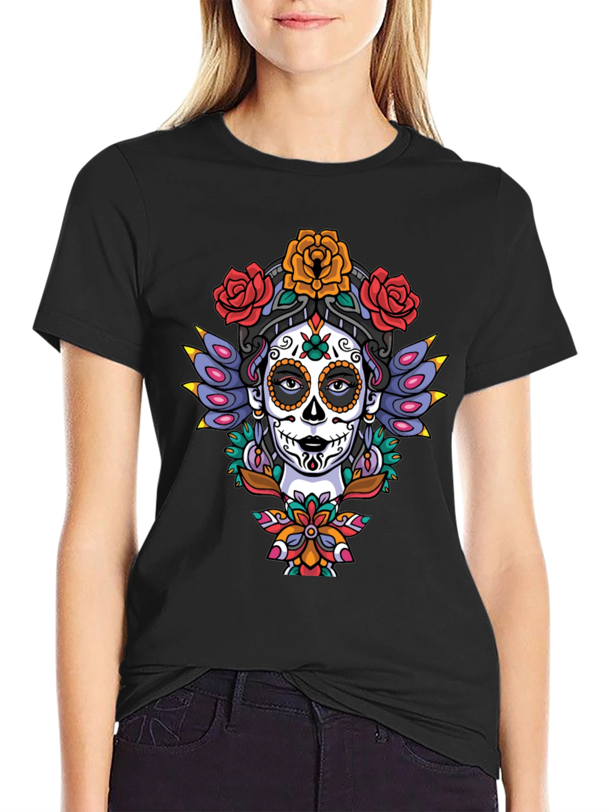 Day of the Dead Sugar Skull T-Shirt