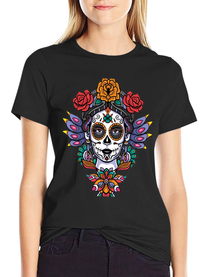 Day of the Dead Sugar Skull T-Shirt