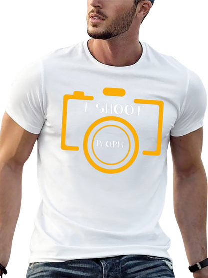 I Shoot People Photography Graphic Tee