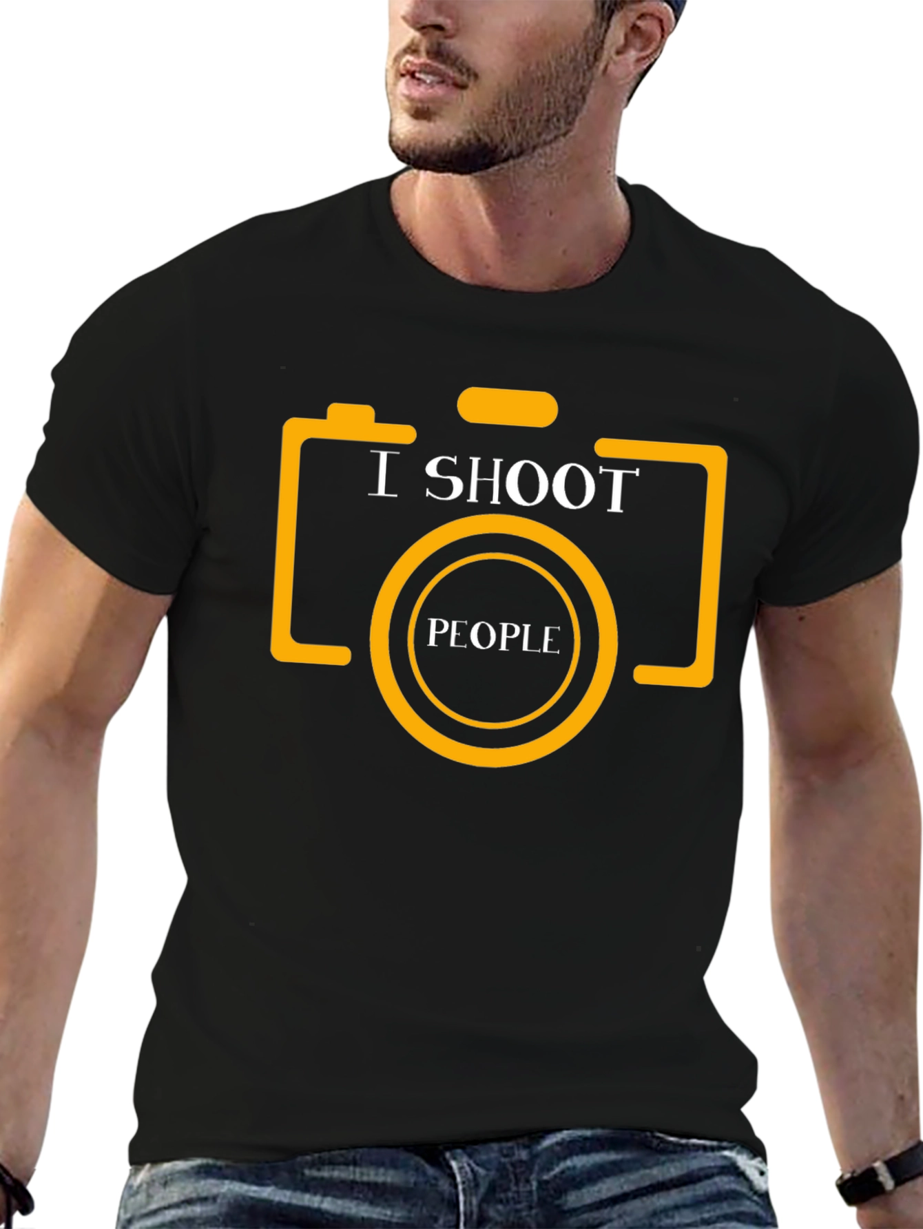 I Shoot People Photography Graphic Tee