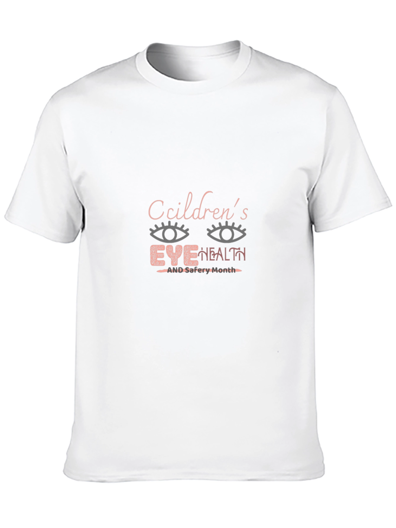 Childrens Eye Health T-Shirt - Black