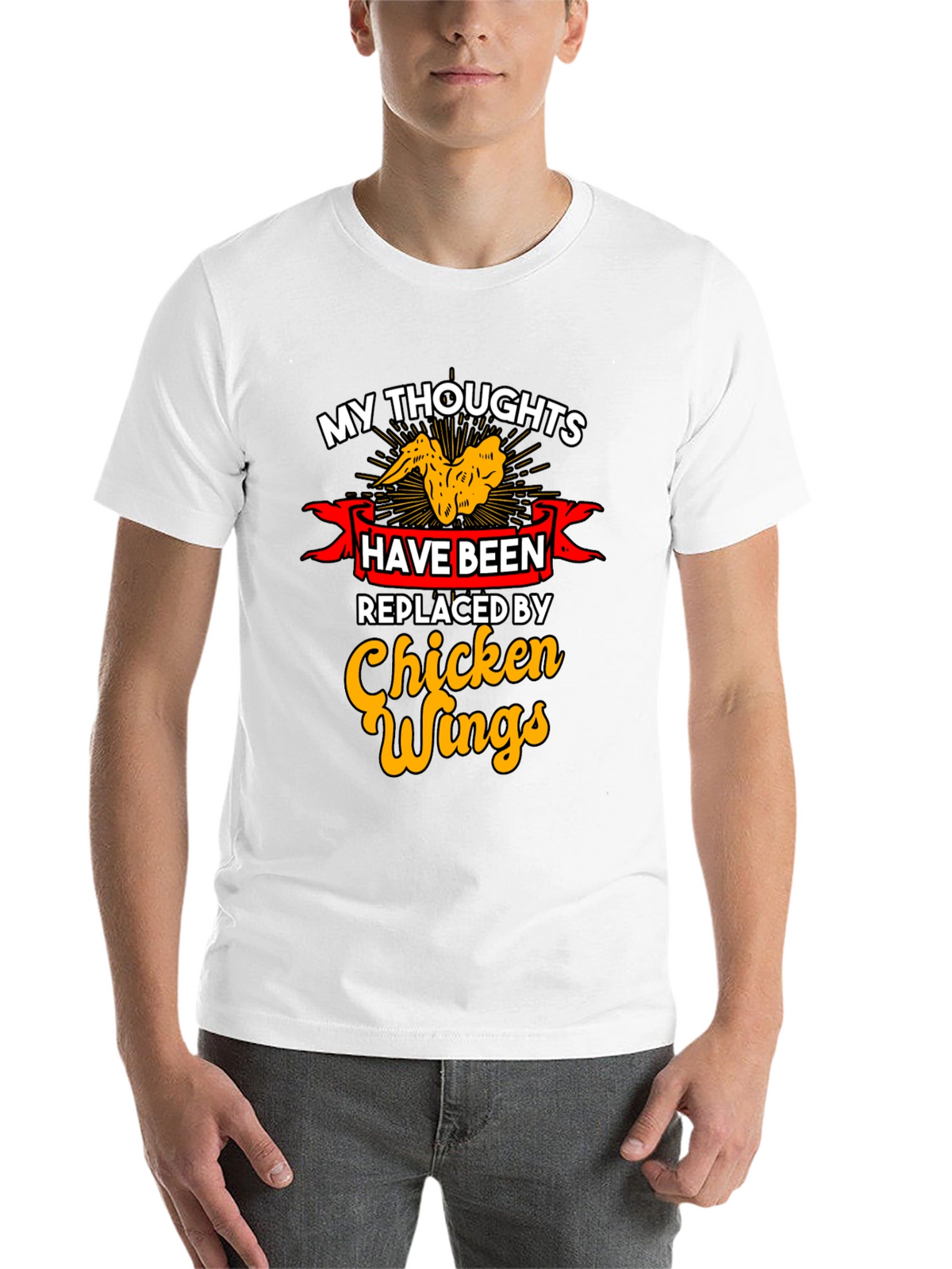 Chicken Wings Obsessed T-Shirt - Foodie Apparel