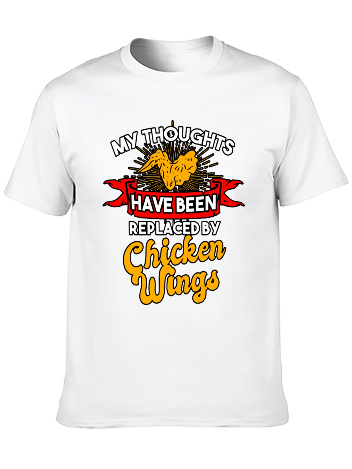 Chicken Wings Obsessed T-Shirt - Foodie Apparel
