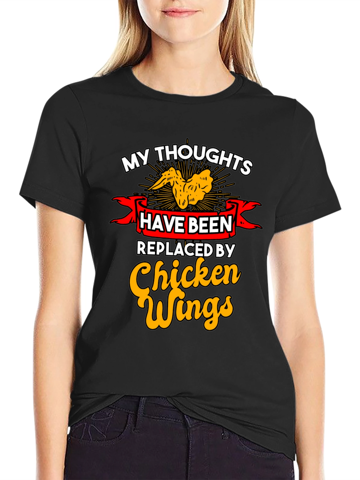 Chicken Wings Obsessed T-Shirt - Foodie Apparel