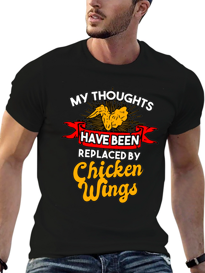 Chicken Wings Obsessed T-Shirt - Foodie Apparel