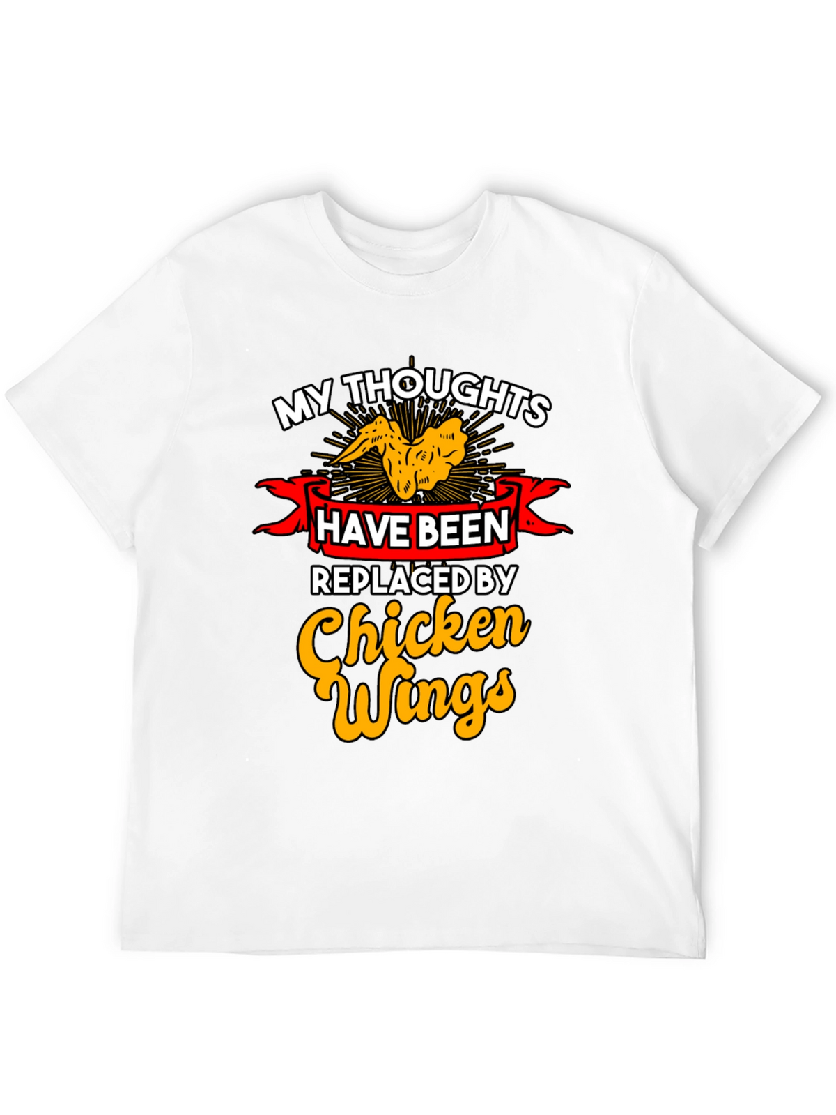 Chicken Wings Obsessed T-Shirt - Foodie Apparel