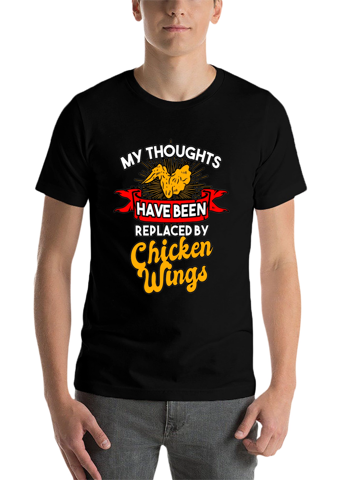 Chicken Wings Obsessed T-Shirt - Foodie Apparel