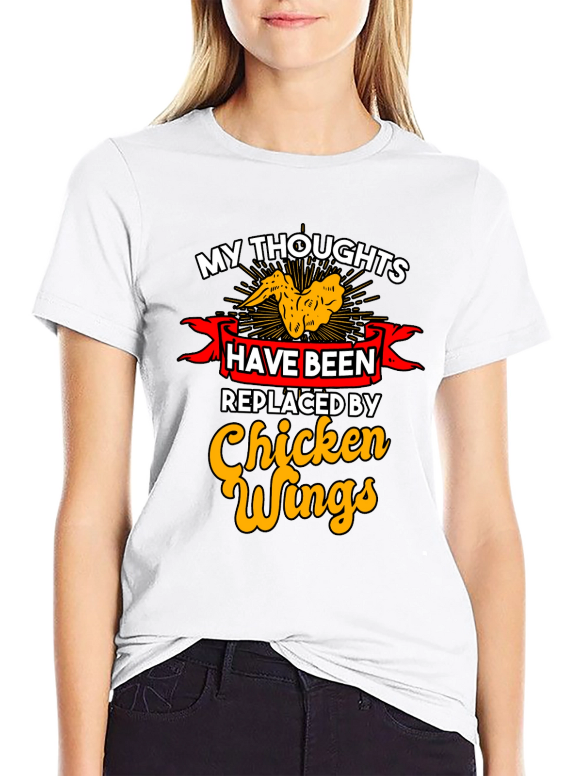 Chicken Wings Obsessed T-Shirt - Foodie Apparel