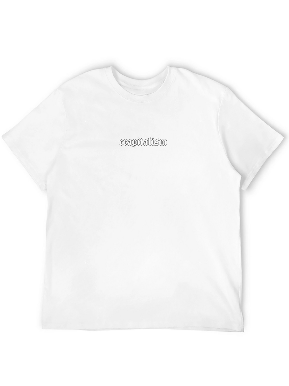 Crapitalism Graphic Black T-Shirt