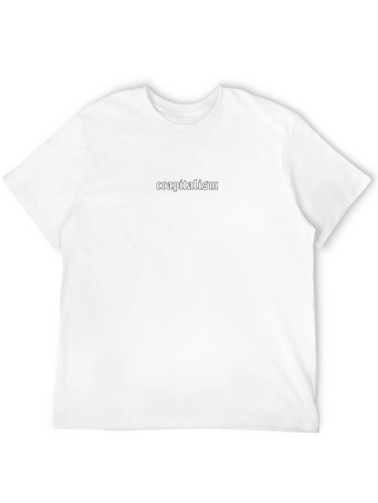 Crapitalism Graphic Black T-Shirt