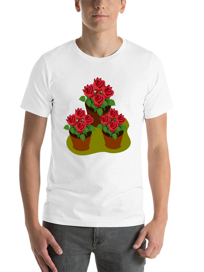 Rose Pot Trio Graphic T-Shirt