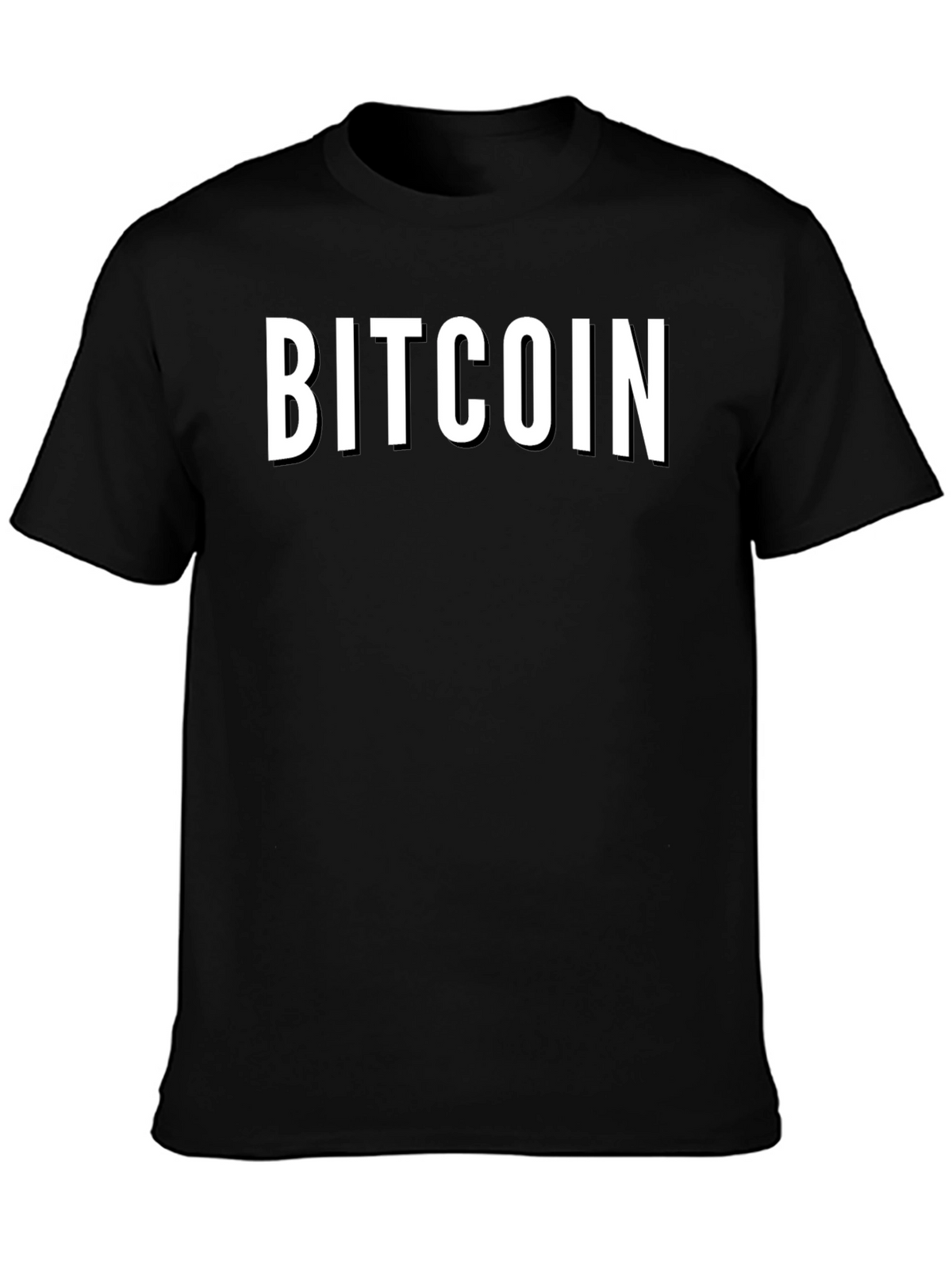 Bitcoin Black T-Shirt - Crypto Currency Tee