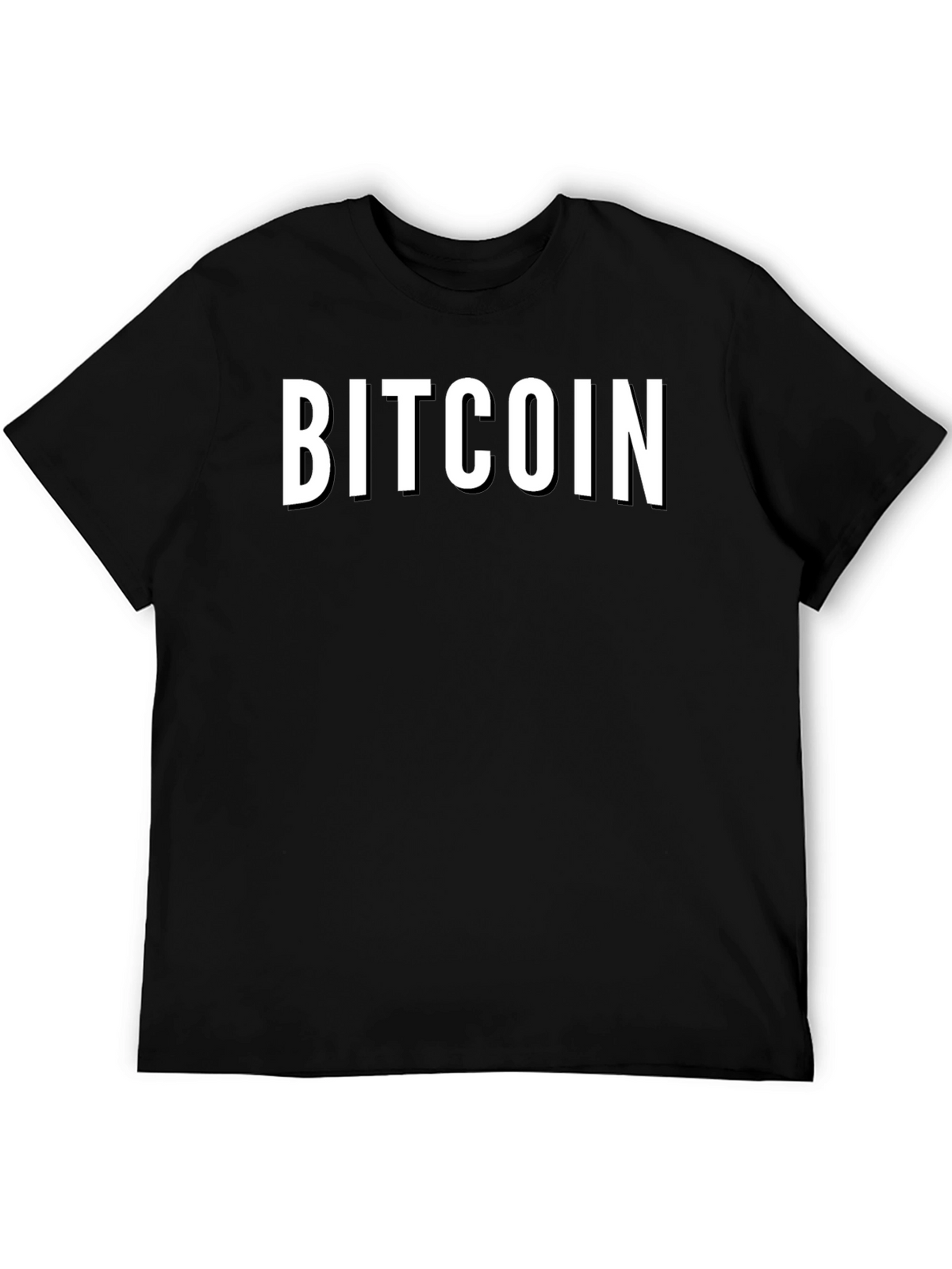 Bitcoin Black T-Shirt - Crypto Currency Tee