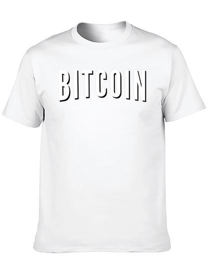 Bitcoin Black T-Shirt - Crypto Currency Tee